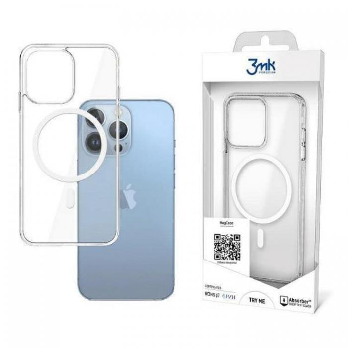 3MK - 3MK MagSafe Skal iPhone 13 Pro - Transparent