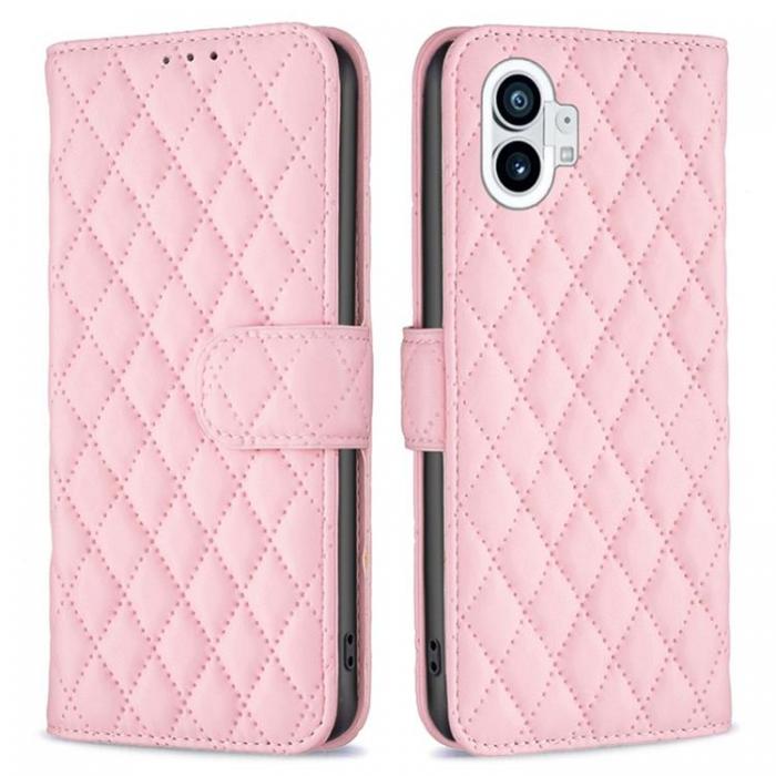 A-One Brand - Nothing Phone 1 Plnboksfodral BINFEN Color Flip - Rosa
