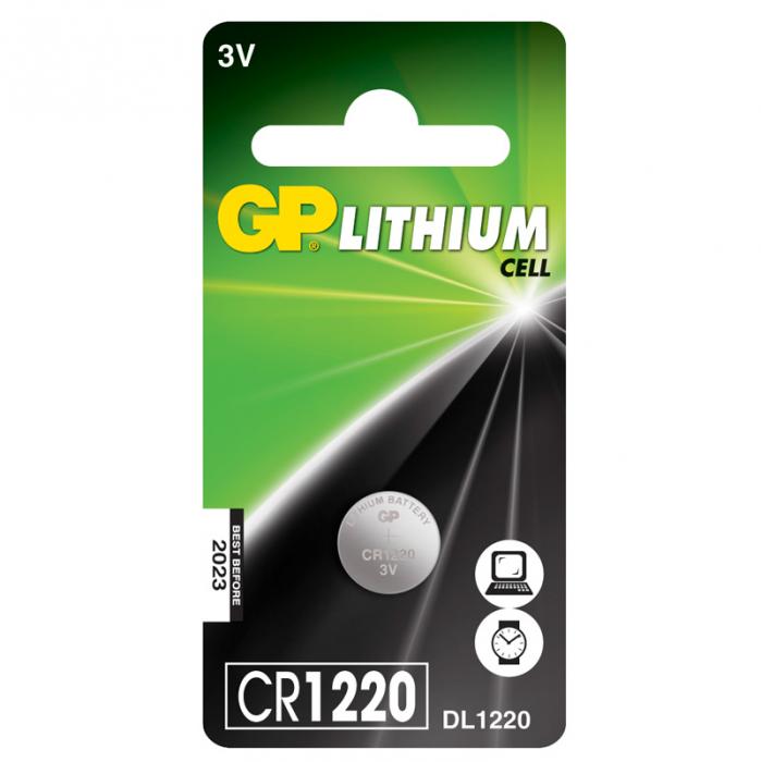 UTGATT5 - GP CR1220 3V 35mAh Lithium