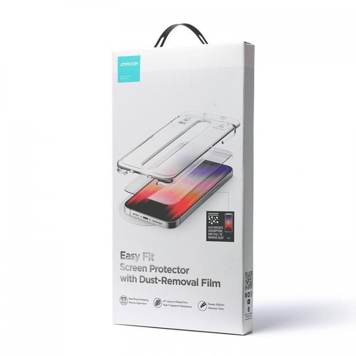 Joyroom - Joyroom iPhone 14 Plus Skrmskydd i Hrdat glas med Mounting Kit