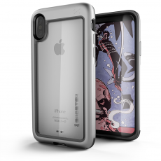 Ghostek - Ghostek Atmoic Slim Skal till Apple iPhone XS / X - Silver