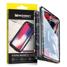 Wozinsky - Wozinsky Full Magnetic Skal Galaxy A72 - Svart / Transparent