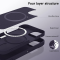 Nillkin - Nillkin iPhone 14 Pro Mobilskal Magsafe CamShield Silky - Mrklila