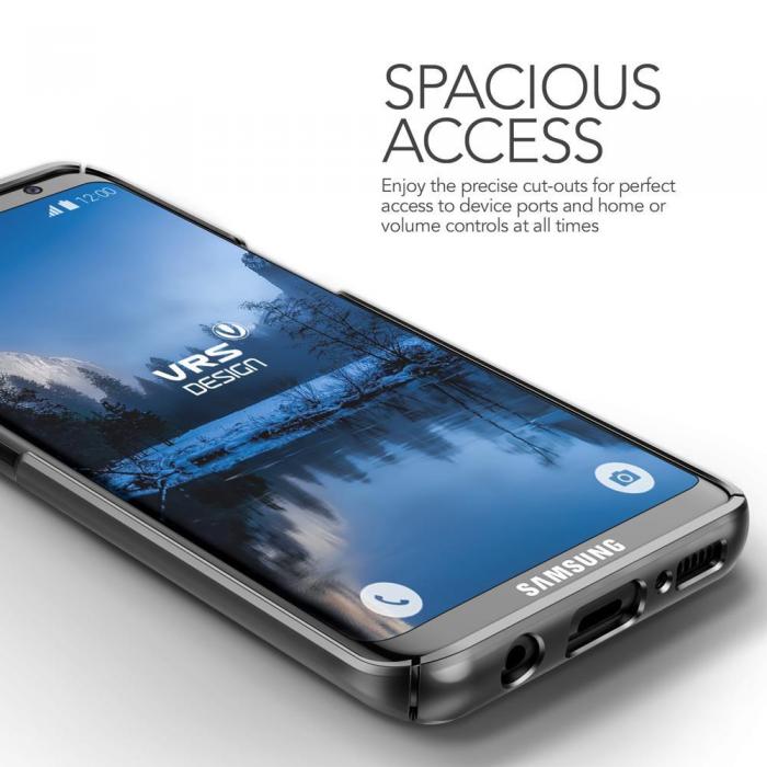 VERUS - Verus Simpli Mod Skal till Samsung Galaxy S8 - Svart