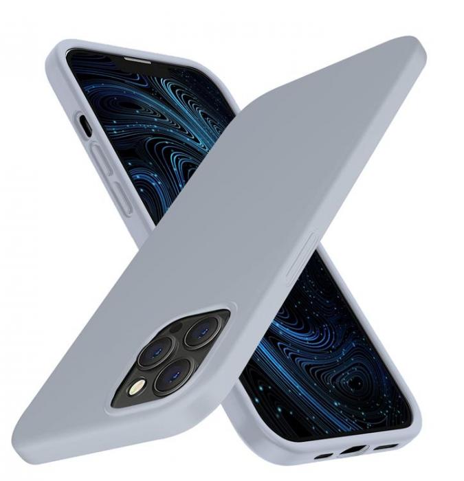 OEM - Liquid Silicone Skal iPhone 13 Pro Max - Sky Bl