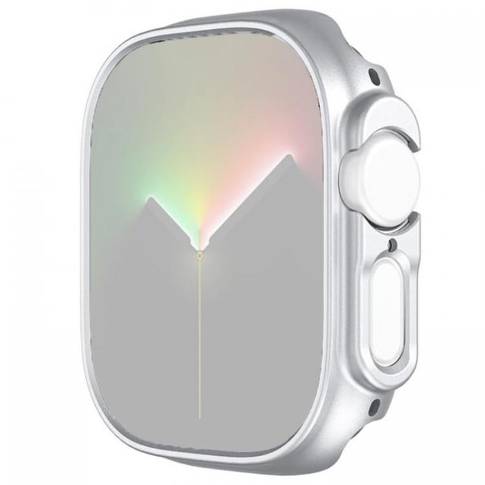 A-One Brand - Apple Watch Ultra (49mm) Skal Rubberized PC - Silver