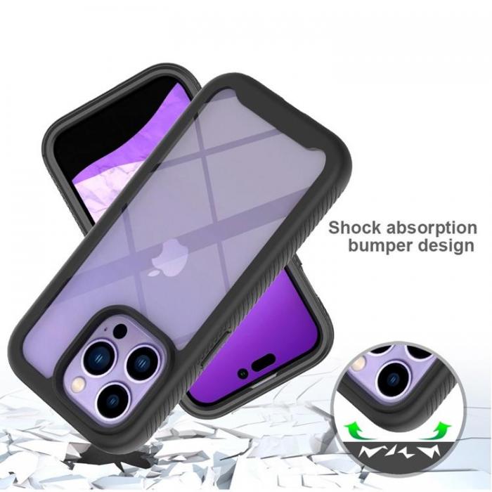 A-One Brand - iPhone 14 Skal Shockproof Acrylic - Svart