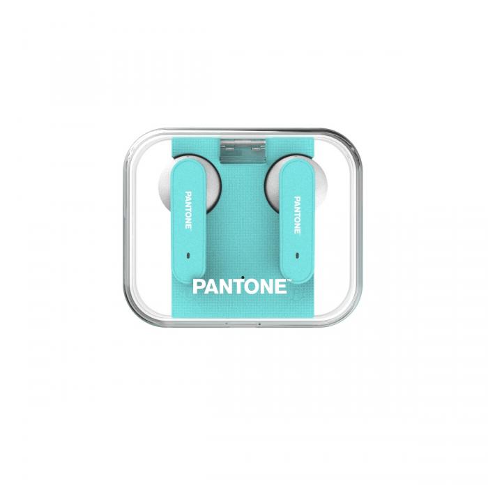 OEM - PANTONE Bluetooth TWS-rhngen Teal PT-TWS011