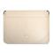 Guess - Guess Datorfodral 13/14'' Saffiano Triangle Logo - Beige