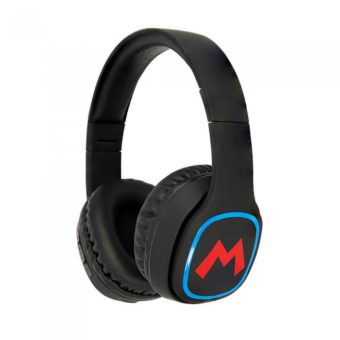 UTGATT4 - SUPER MARIO Hrlur Teen Bluetooth Over-Ear 100dB Trdls Mario Icon