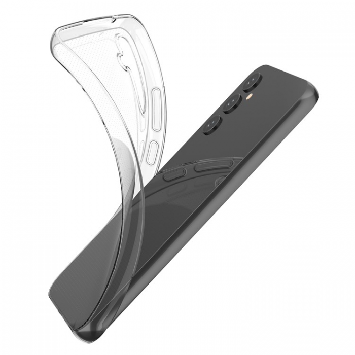 A-One Brand - Galaxy A34 5G Mobilskal Soft Slim ShockProof - Clear