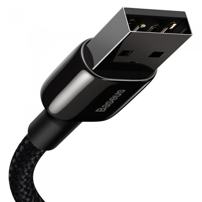 BASEUS - Baseus Tungsten Lightning USB Kabel 1 m - Svart