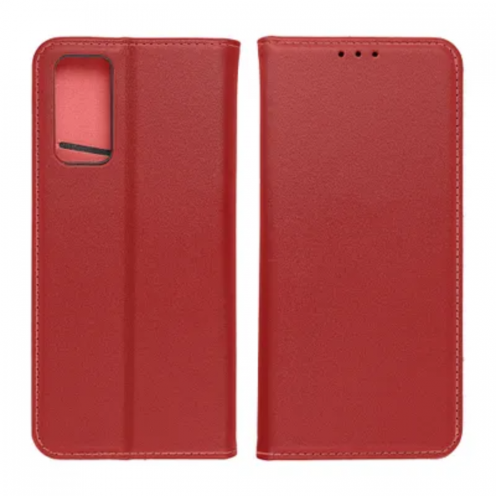 A-One Brand - Xiaomi Redmi Note 12 5G Plnboksfodral Smart Pro - Burgundy