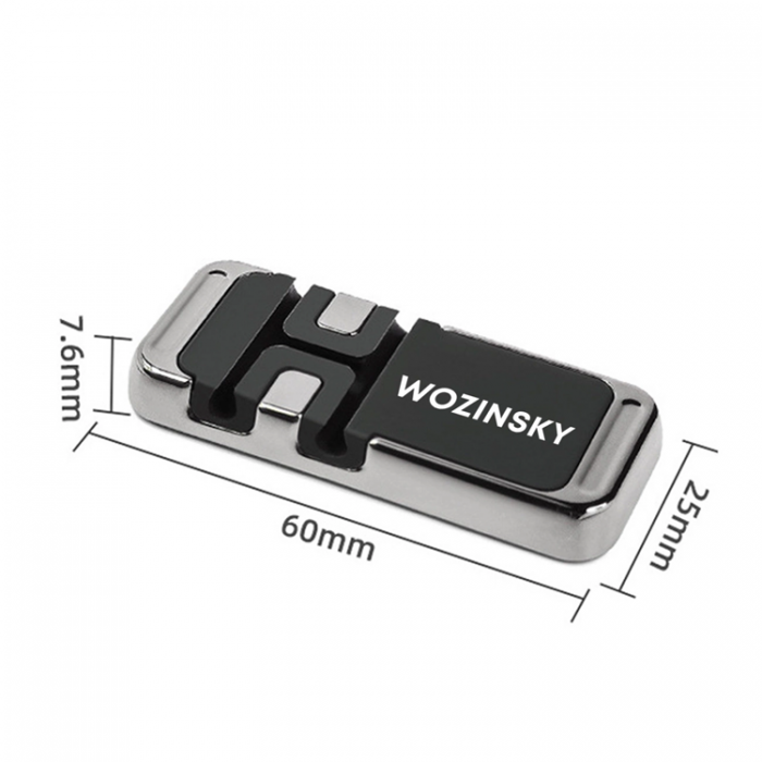 Wozinsky - Wozinsky Magnetisk Mobilhllare med kabelorganisator