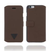 Guess - Guess Men Book Case Brad till iPhone 6 / 6S - Brun