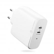ALOGIC - ALOGIC Rapid Power 2-ports (45+18W) GaN laddare ink. 2m USB-C laddkabel