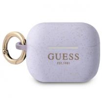 Guess&#8233;Guess Silicone Glitter Skal AirPods Pro - Lila&#8233;