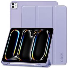 Tech-Protect - Tech-Protect iPad Pro 13 (2024) Fodral med plats för pennna - Violet