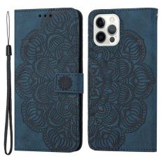 A-One Brand - iPhone 14 Pro Plånboksfodral Mandala Flower - Blå