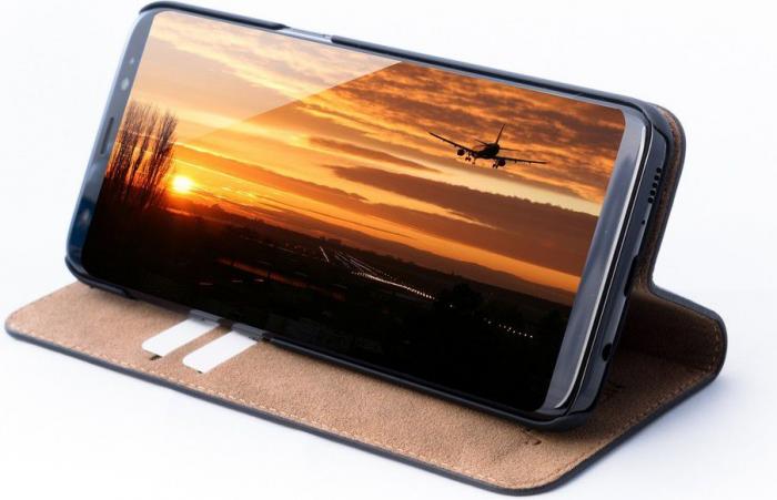 UTGATT4 - JT Berlin Tegel Plnboksfodral till Samsung Galaxy Note 8 - Cognac