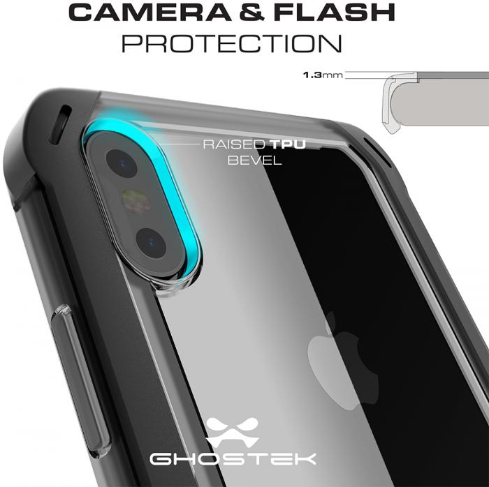 UTGATT5 - Ghostek Cloak 4 Skal till Apple iPhone XS / X - Svart