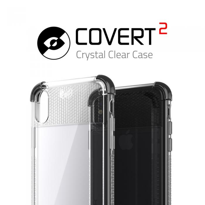 UTGATT4 - Ghostek Covert 2 Skal till Apple iPhone XS / X - Svart
