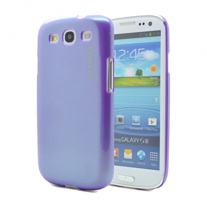 Capdase - CAPDASE Skal till Samsung Galaxy S3 i9300 (Lila) + Skrmskydd