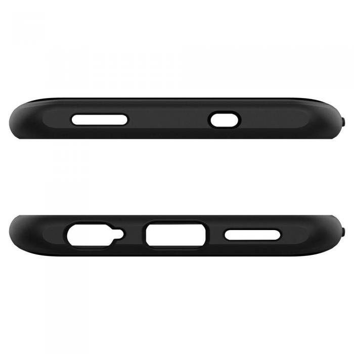 UTGATT5 - Spigen - Rugged Armour Mobilskal Xiaomi Redmi Note 10 - Matt Svart