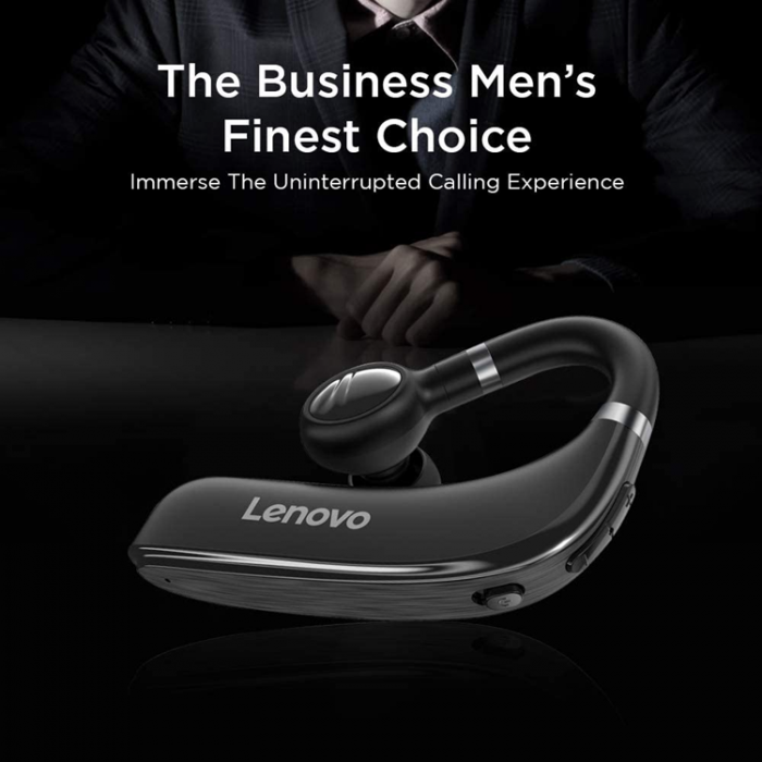 Lenovo - Lenovo HX106 In-Ear Hrlurar Trdlsa Vattenttt - Svart