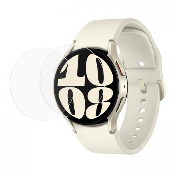 A-One Brand - [2-PACK] Galaxy Watch 6 (40mm) Hrdat Glas Skrmskydd - Clear