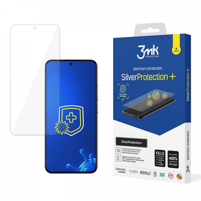 3MK - 3Mk Xiaomi 13 Hrdat Glas Skrmskydd SilverProtection+
