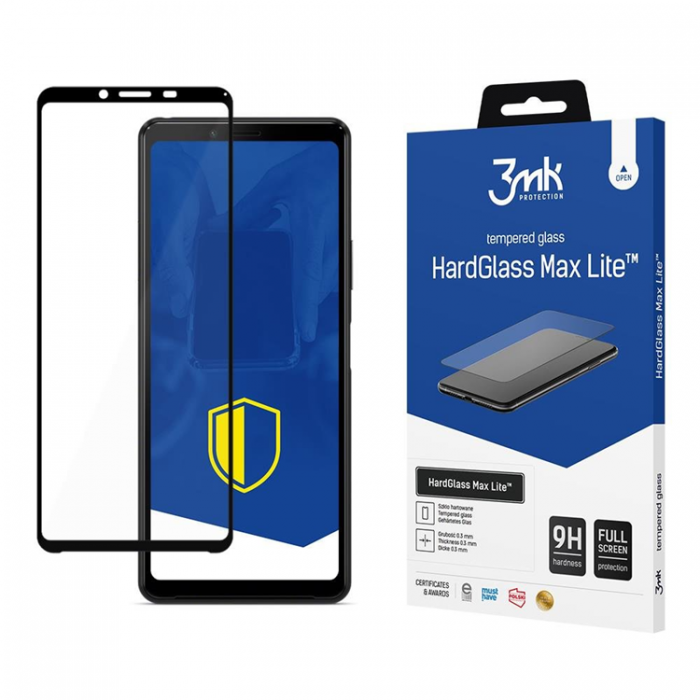UTGATT1 - 3MK Sony Xperia 10 II Hrdat Glas Hard Max Lite