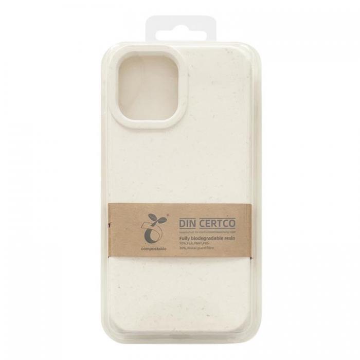 UTGATT5 - Eco Silikon Skal iPhone 13 Mini - Vit