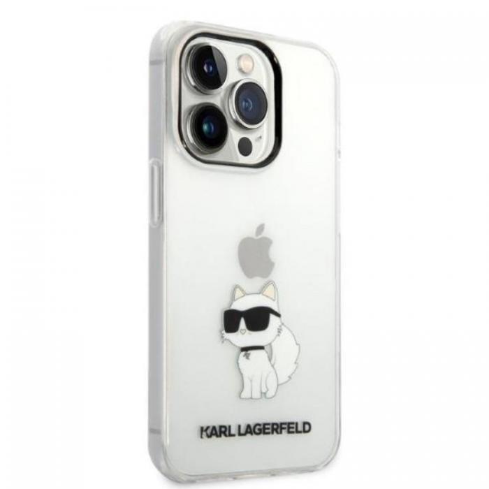 KARL LAGERFELD - Karl Lagerfeld iPhone 14 Pro Mobilskal Ikonik Choupette