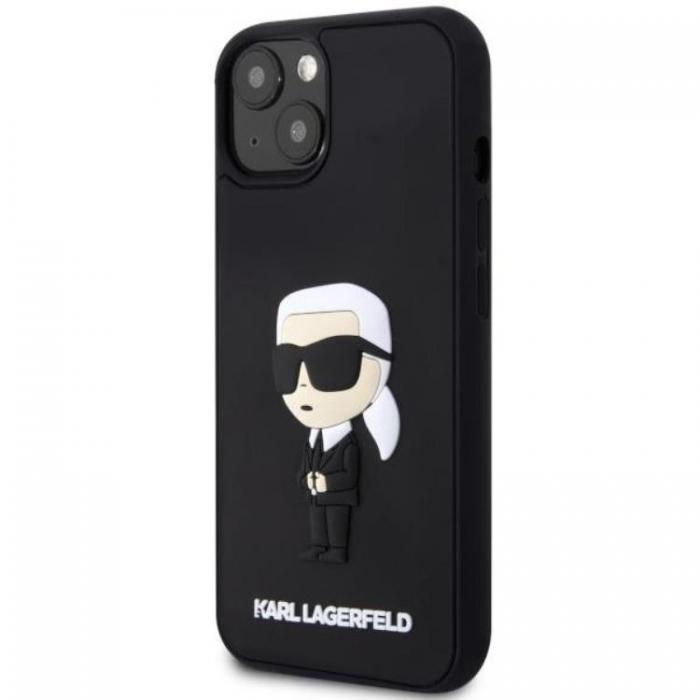 KARL LAGERFELD - Karl Lagerfeld iPhone 14 Plus Mobilskal Rubber Ikonic