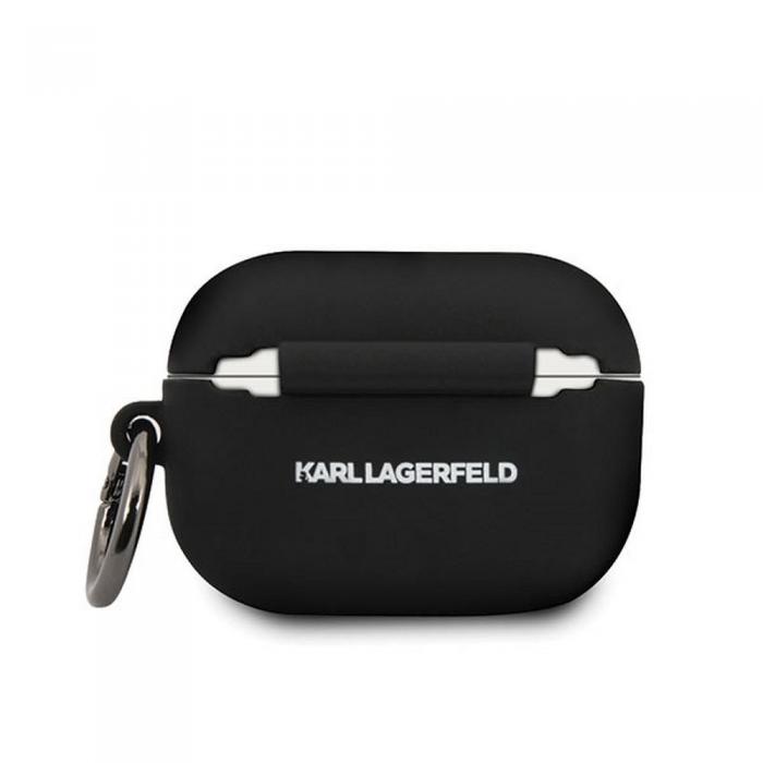 KARL LAGERFELD - KARL LAGERFELD fr Apple Airpods Pro skal svart