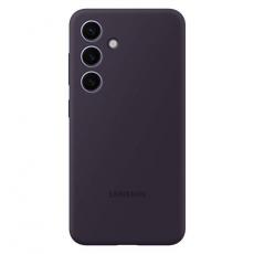 Samsung - Samsung Galaxy S24 Mobilskal Silikon - Mörklila