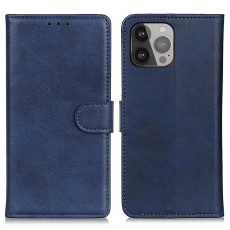 Taltech - iPhone 15 Pro Plånboksfodral Skyddande - Blå