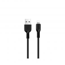 Hoco - HOCO USB-kabel till iPhone Lightning X20 1 m Svart