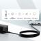 BASEUS - Baseus Snabbladdare GaN 5 Pro Hub med Kabel 1m - Svart