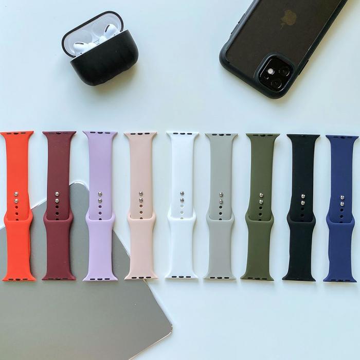 Tech-Protect - Tech-Protect Apple Watch (41mm) Series 9 Armband Icon - Vit