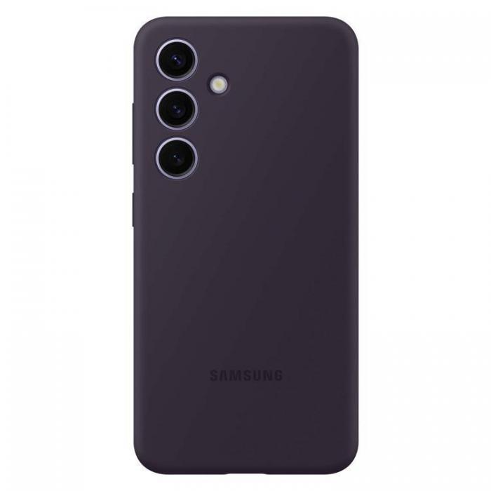 Samsung - Samsung Galaxy S24 Plus Mobilskal Silikon - Mrklila