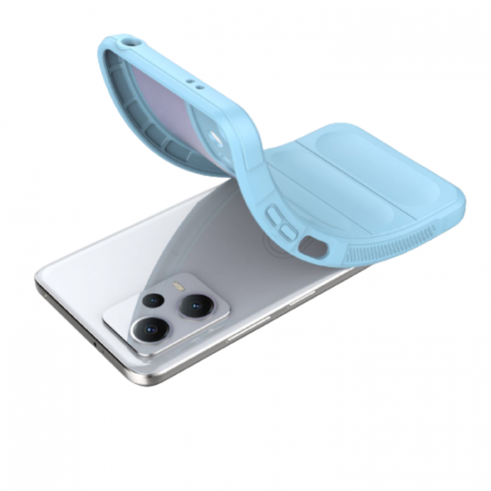 A-One Brand - Xiaomi Redmi Note 12/Poco X5 Mobilskal Magic Shield - Ljusbl