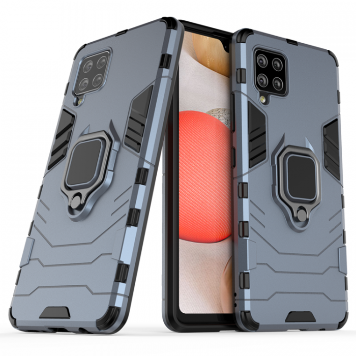 OEM - Ring Armor Skal Galaxy A42 - Bl