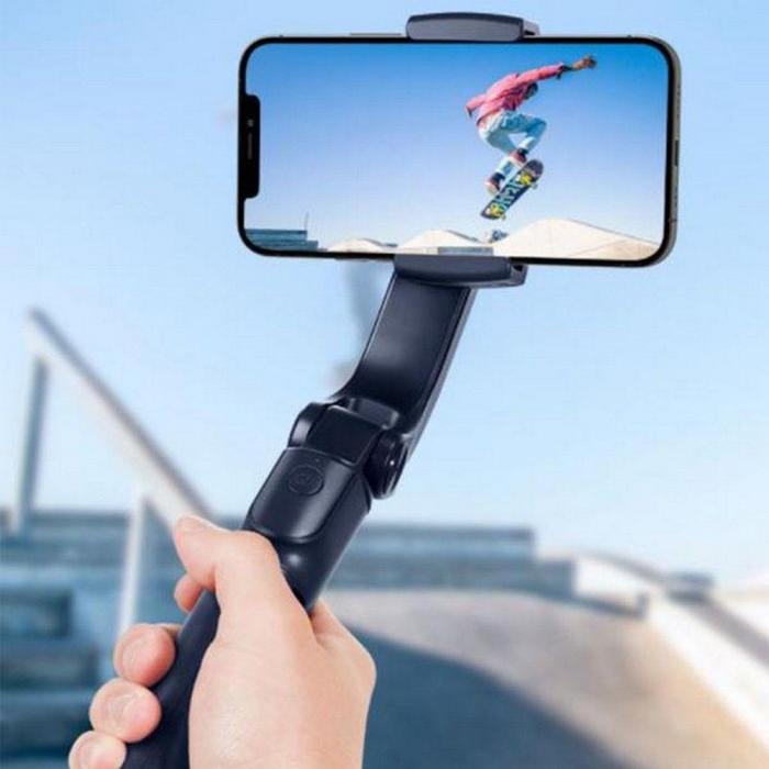 Spigen - Spigen S610W Gimbal Wireless Selfie Stick - Svart