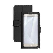 Celly - Celly Universal Wallet View 5-5,5" - Svart