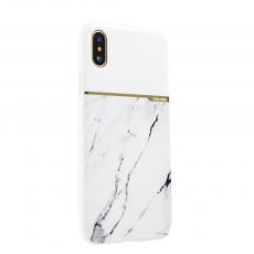 SULADA - Sulada Marble Series Skal till iPhone XS / X - Vit
