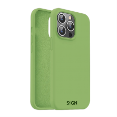 SiGN - SiGN iPhone 15 Pro Max Mobilskal Liquid Silikon - Grön