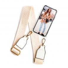 Boom of Sweden - Boom iPhone 13 Pro skal med mobilhalsband- Belt White