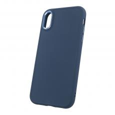 OEM - Satinmobilskal iPhone XR Mörkblått - Elegant Skydd